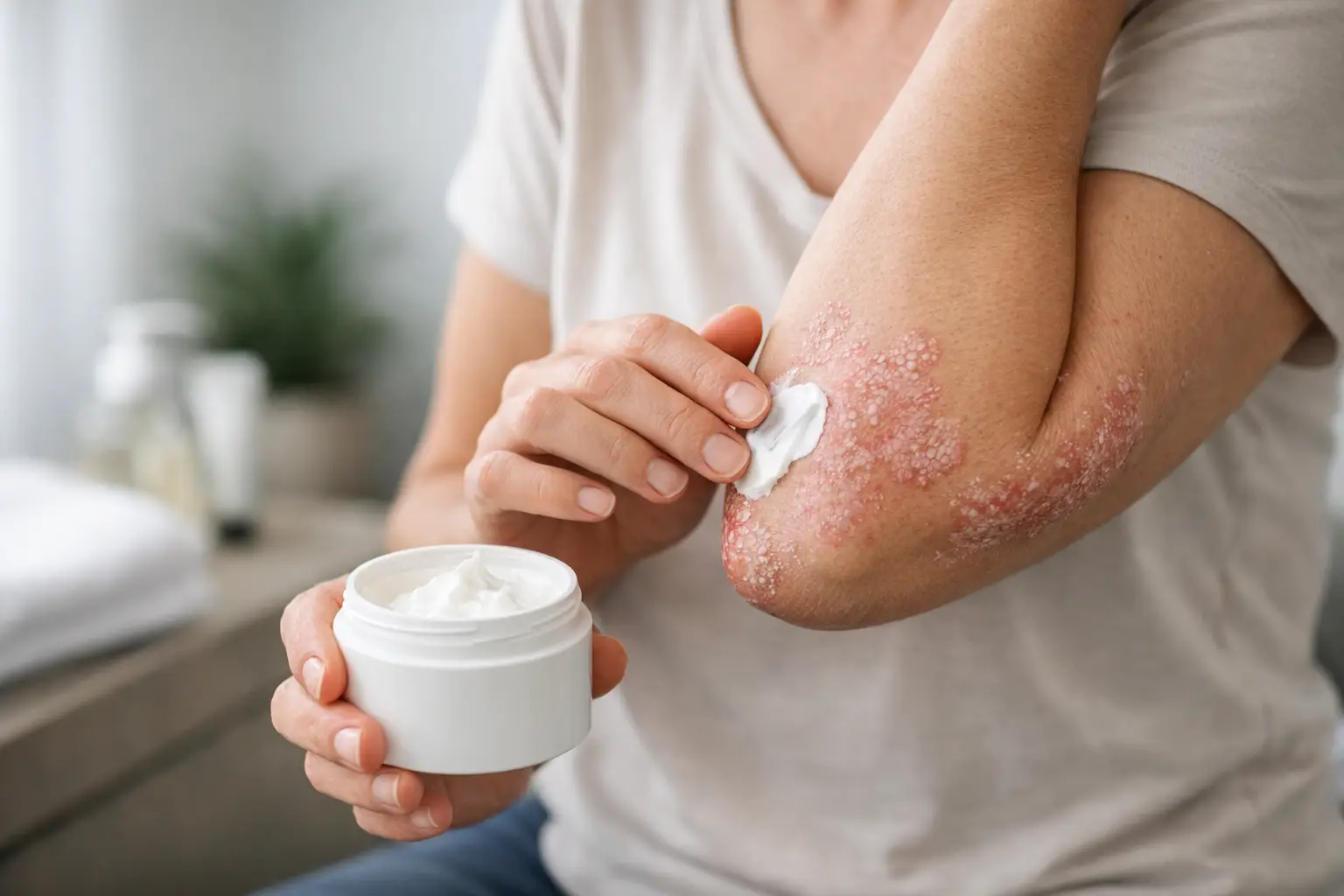 Creme bei Psoriasis im Alltag richtig nutzen