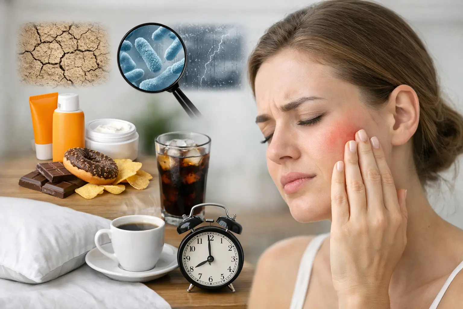 7 Auslöser für Barrierestress der Haut